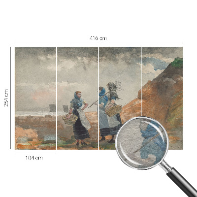 High quality photo wallpaper A serene coast