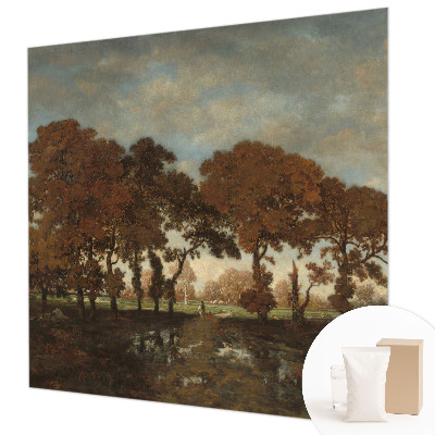 Decorative wall mural for living room Idyllic landscape