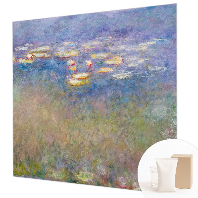 Photo wallpaper with a water lilies design
