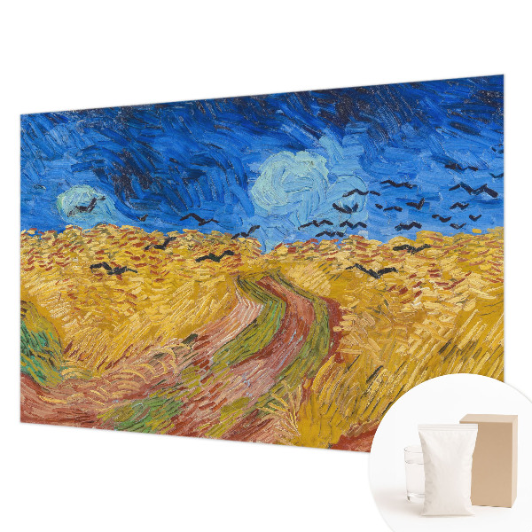 Photo wall mural Field landscape