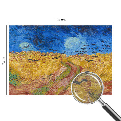 Photo wall mural Field landscape