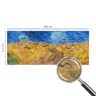 Photo wall mural Field landscape