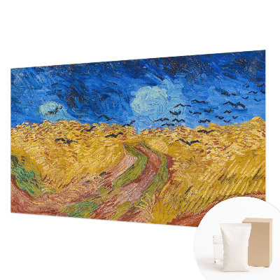 Photo wall mural featuring a field landscape