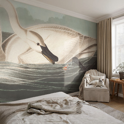 Wall mural for bedroom harmonious nature scene for a calming bedroom atmosphere