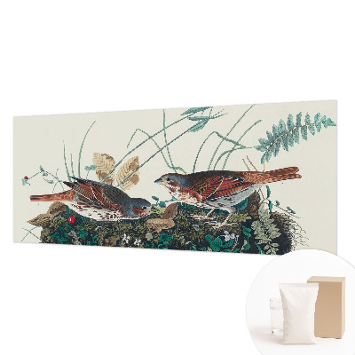 Wall mural for living room with a nature-inspired design