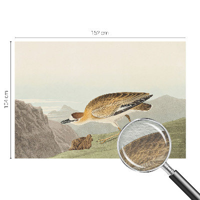 Wallpaper mural for living room Mountain bird