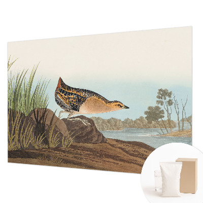 Bedroom wall mural wallpaper featuring a natural scene