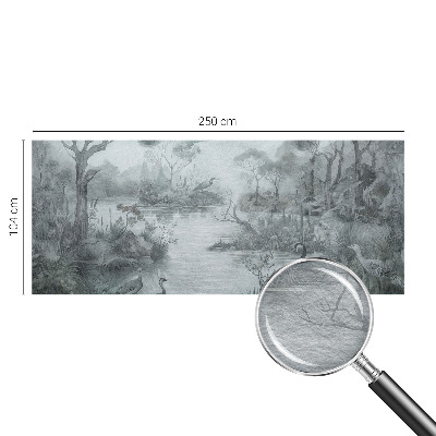 High quality photo wallpaper with a natural scenery motif