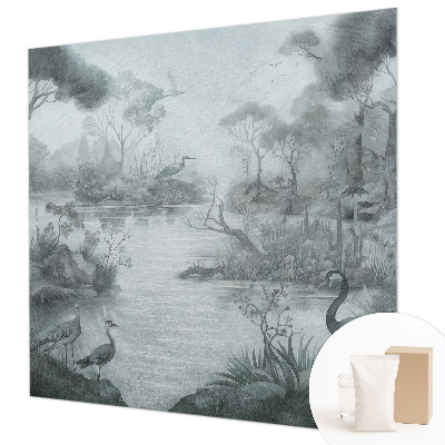 High quality photo wallpaper with a natural scenery motif
