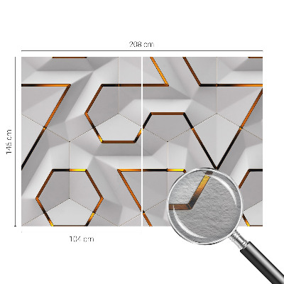 Modern wall mural for bedroom Modern geometry