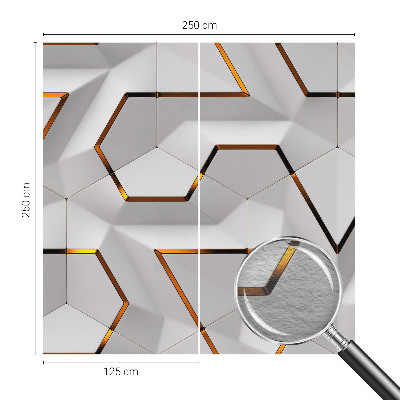 Modern wall mural for bedroom Modern geometry