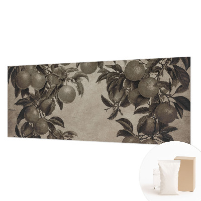 Premium wall mural for bedroom with a fruit pattern