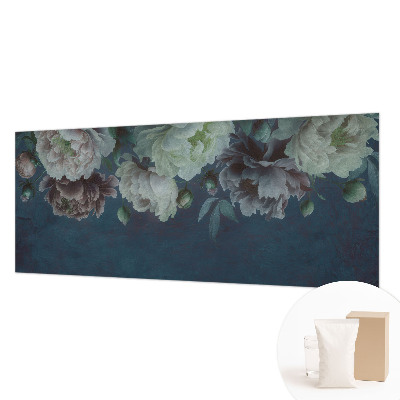 Wall mural with a floral elegance design