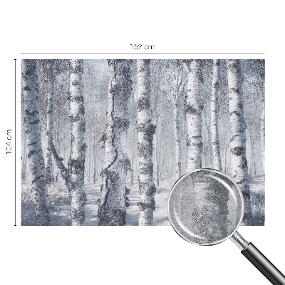 Photo wall mural Frosty nature