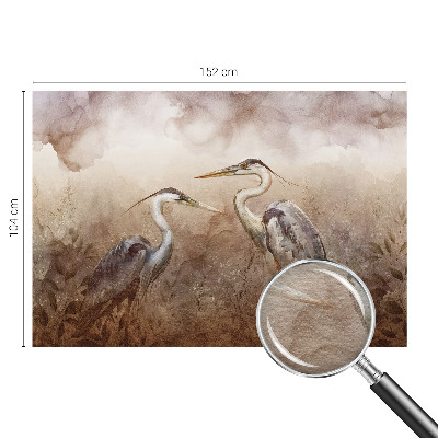 Bedroom wall mural wallpaper Elegant birds