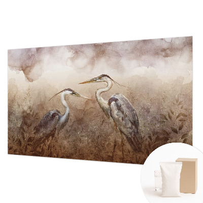 Bedroom wall mural wallpaper Elegant birds
