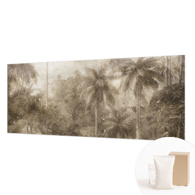 Large wall mural wallpaper with an exotic landscape design