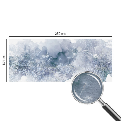 Modern wall mural for bedroom Flower meadow