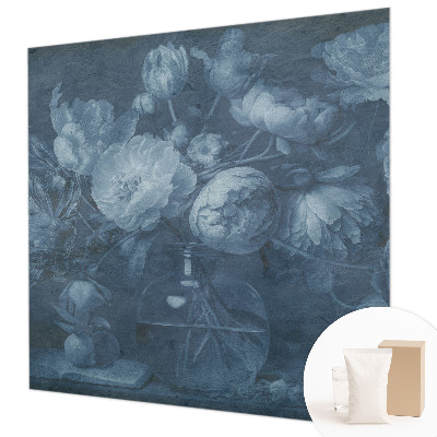 Premium wall mural for bedroom with a floral arrangement design