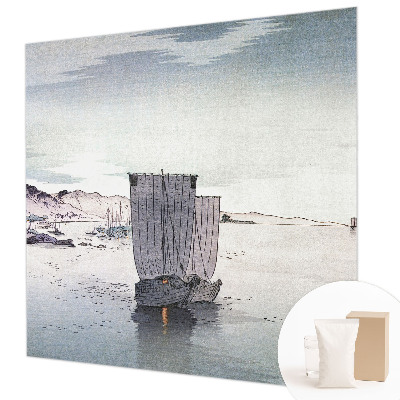 Wallpaper mural with a nautical scene