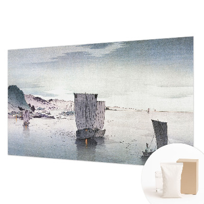 Wallpaper mural with a nautical scene