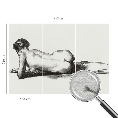 Photo wallpaper A subtle act