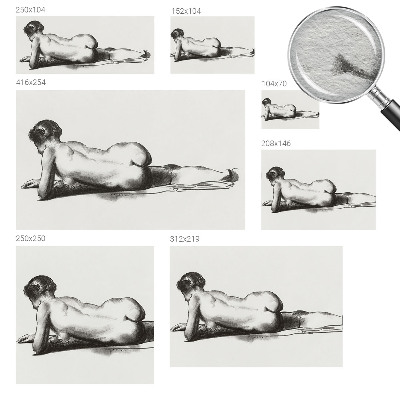 Photo wallpaper A subtle act