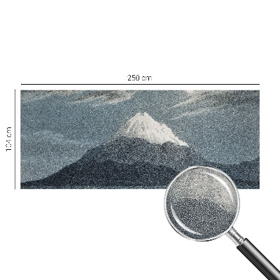 High quality photo wallpaper with a moonlit night motif