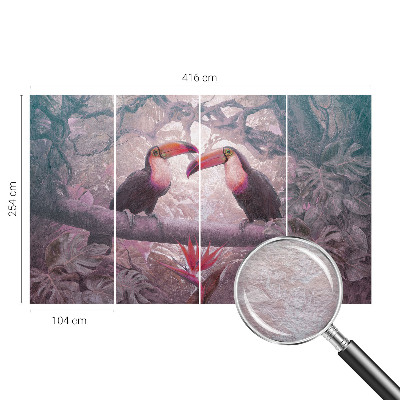 Wallpaper mural for living room Exotic couple