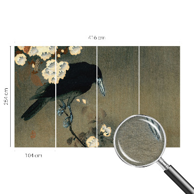 Large wallpaper mural Exotic nature