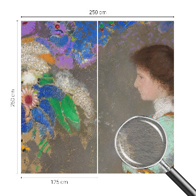 Custom size wall mural Romantic scene