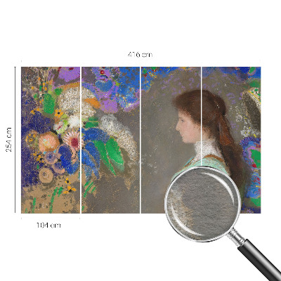 Custom size wall mural Romantic scene