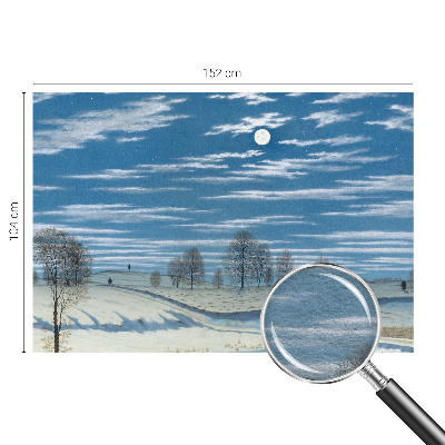 Modern wall mural Winter landscape