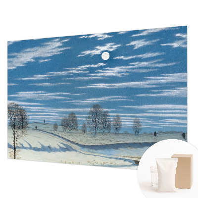 Modern wall mural Winter landscape