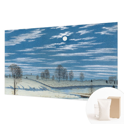 Modern wall mural Winter landscape