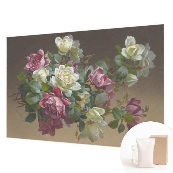 Premium wall mural for bedroom with a floral elegance design