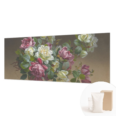 Premium wall mural for bedroom with a floral elegance design