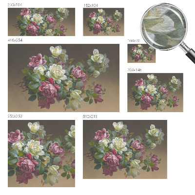 Premium wall mural for bedroom Floral elegance