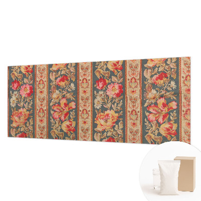 Premium photo wallpaper with colorful floral design