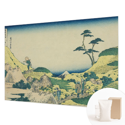 Non-woven photo wallpaper featuring a rural landscape scene