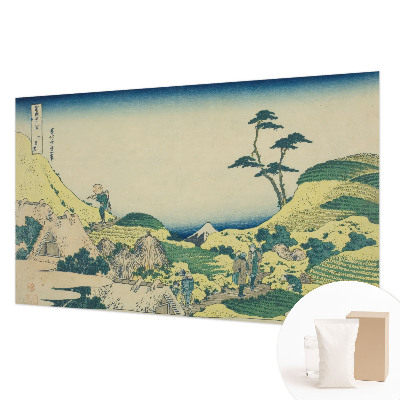 Non-woven photo wallpaper featuring a rural landscape scene