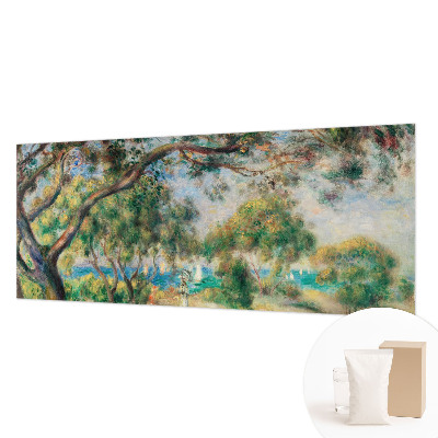 Photo wall mural with a seaside landscape design