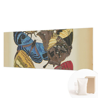 Modern wall mural inspired by butterflies