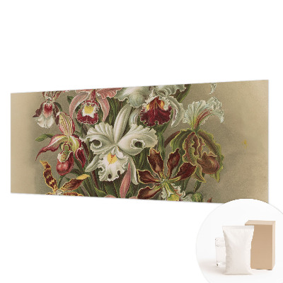 Modern wall mural for bedroom with a floral elegance design