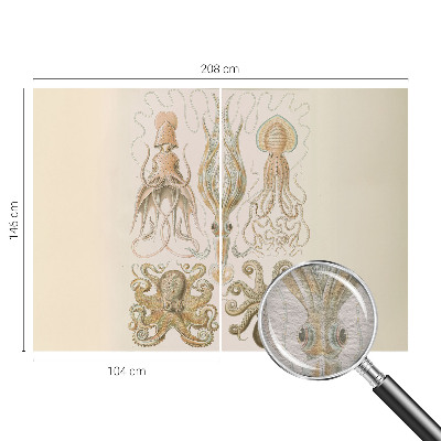 High quality wall mural wallpaper with a sea life design