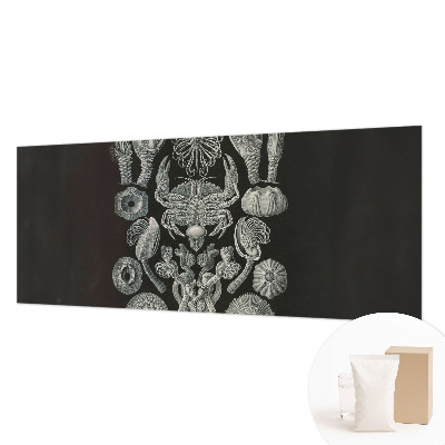 Premium wall mural for bedroom featuring underwater forms
