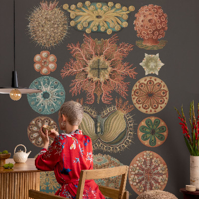 High quality wall mural wallpaper with a sea-inspired design