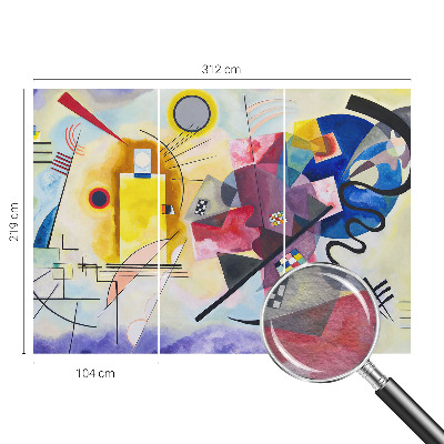 Photo wallpaper Colorful abstraction