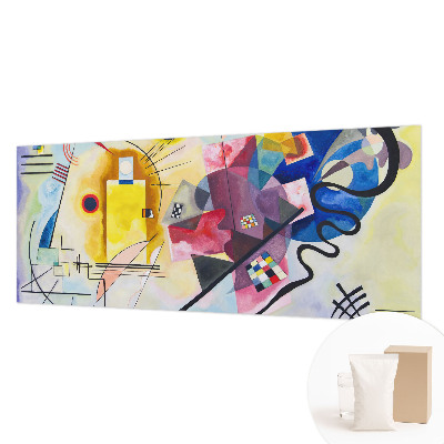 Photo wallpaper with a colorful abstract design