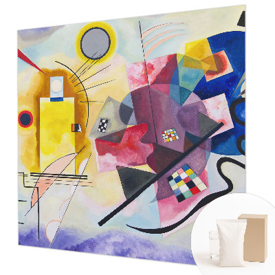 Photo wallpaper with a colorful abstract design
